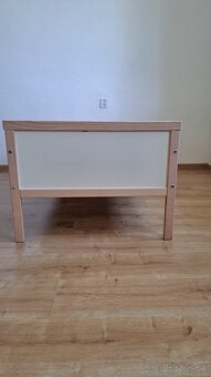 Detska postel IKEA Sniglar 160x70 cm s rostom a matracom - 3