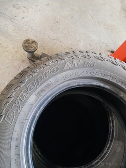 Hankook dynapro at 205/70 r15 - 3
