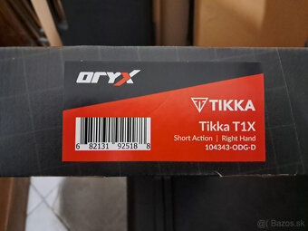 Predám pažbu MDT ORYX na malorážku Tikka T1x - 3