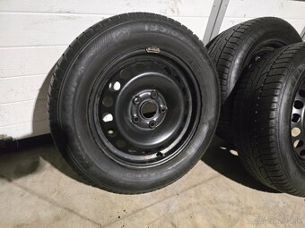 Plechové Disky 5x112 15"+Semperit 195/65 R15 - 3