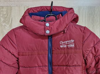 Chlapčenská zimná bunda 116 - 3