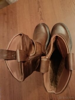 Kožené členkove čižmy - 3