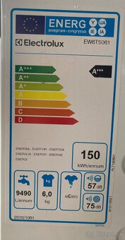 Predám automatickú práčku Electrolux EW6T5061 - 3