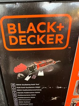 Multifunkčná oscilačná brúska Black&Decker MT300KA - 3
