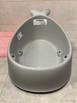 Vanicka pre babatka s ergonomickou podlozkou Moby zn. Skip H - 3