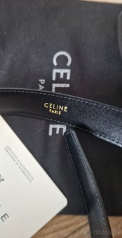 Nový Celine opasok čierny 80 cm sedí na XS-S-M - 3