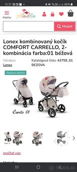 Krásny kočik 2 kombo Lonex - 3