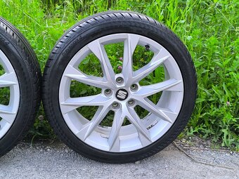 Elektróny Seat Leon FR 5x112, pneumatiky 225/40 R18 - 3