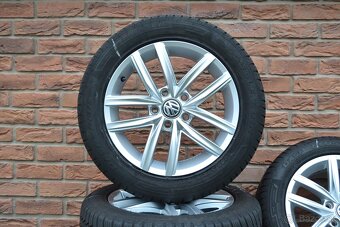 5x112 R16 Zimna sada Org. VW Golf 7 + 205/55 R16 - 3