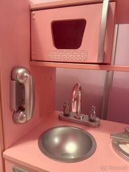 Velka drevena kuchynka-ruzova z dreva na predaj - 3