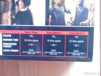 Predam original anglicke DVD -trilogy "Scary Movie 1,2,3". - 3