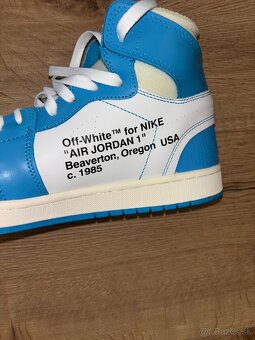 Nike Air Jordan 1 x Off-White University Blue, 46 - 3