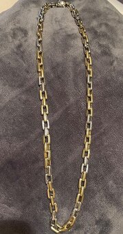 ZLATA RETIAZKA 14k 585 79,7g BIELO-ZLTE ZLATO - 3