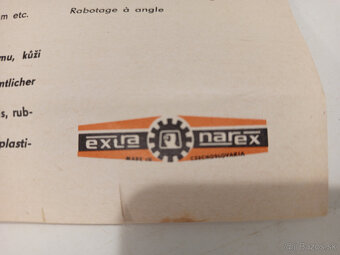 predam nastavce na hoblik NAREX - 3