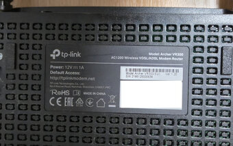 Router TP-Link Archer VR300 AC1200  - VDSL/ADSL - 3