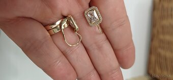 Zlaté náušnice 585 - 3