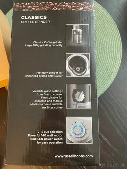 Mlynček na kávu Russell Hobbs - 3