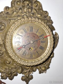 Predám funkčné starožitné bronzové hodiny KIENZLE 75 € - 3