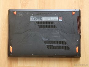 Predám Notebook ASUS ROG GL553VE-FY036T kovový - 3