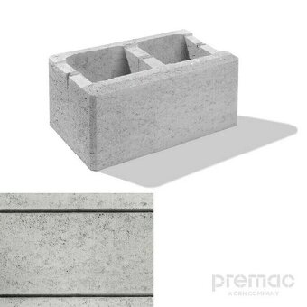 Premac PREBLOK sivý plotova tvárnica - 3