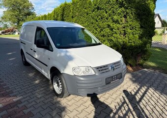 Volkswagen Caddy 1,9TDi MAXI Nová STK regály nafta manuál - 3