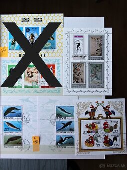 Známky - fauna - aršíky a bloky - zľava 10% - 3