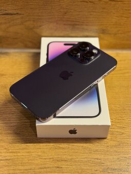 iPhone 14 Pro 128 GB Deep Purple – TOP stav - 3