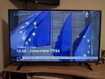 Predám 4K UHD SMART TV HISENSE 43B7100 - 3