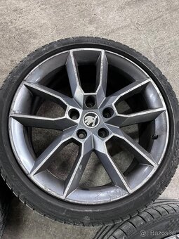 Alu disky originál škoda r18 5x112 Gemini - 3