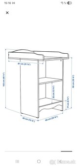 Prebaľovací pult - 3