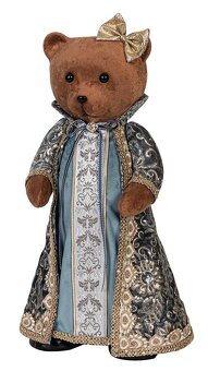 Luxusný modrý medvedík - 3