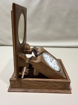 drevená krabička na vreckové hodinky - 3