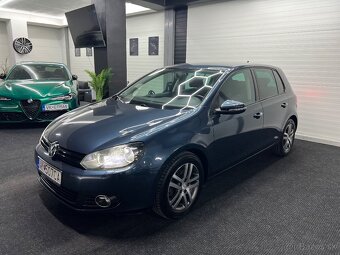 Volkswagen Golf 6 1.6tdi 77kw vyhrievané sedadlá 2.majitel - 3