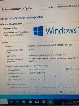 Predám pracovnú stanicu Dell Precision T5810 - 3