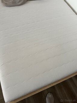 REZERVOVANE Postel so zasuvkami v dube 90x200 - 2ks - 3