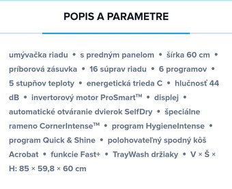 Umývačka riadu Beko - 3