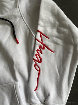 Biela mikina Hugo boss L - 3