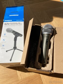 Podcastova sada s mikrofonom Samson Q2U - 3