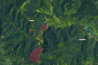 Blažov – 3.145 m2 LESY a ORNÁ PÔDA – PREDAJ - 3