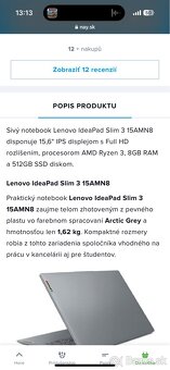 Lenovo IDEAPAD slim 3 notebook - 3
