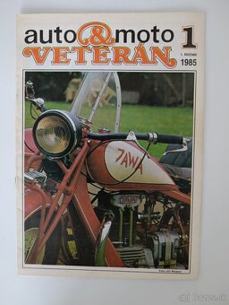Časopis Auto a Moto Veterán z 80-tych rokov - 3