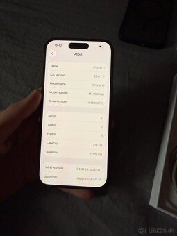 iPhone 15 128 GB Black - 3