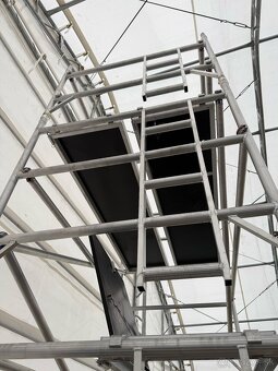 Pojazdné hliníkové lešenie - 3