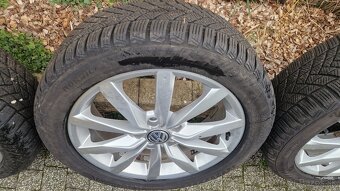 Zimná ALU VW sada 205/50 R17 , 5x112, VW Golf Vll - 3