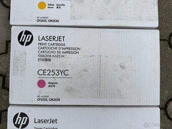 Originalne HP tonery CE251A, CE252YC, CE253YC, CE250YC - 3