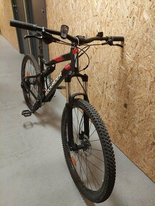 Bicykel Rockrider 27,5" mtb st 530 s čierno-červený z Decath - 3