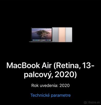 MacBook Air 13”, 2020 - 3