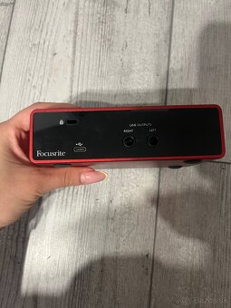 Zvuková karta - Focusrite Scarlett Solo 3rd generation - 3
