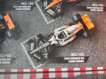 McLaren Formula 1 Team Lando Norris 4x 1:43 - 3