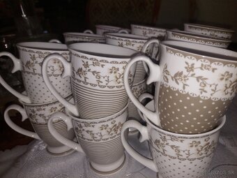Predám šálky na čaj, alebo kávu 15x - 3